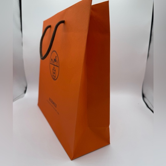 💞Authentic💞Hermes Shopping Bag with ribbon - Picture 3 of 8